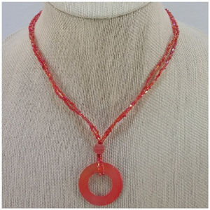 Beaded Multi-Strand Necklace